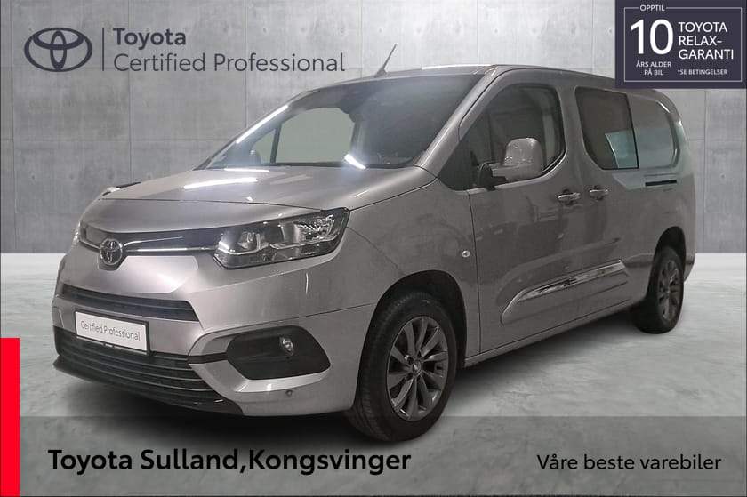 Bilde 1 av Toyota ProAce City Velholdt I Privatkjørt I Tilhengerfeste