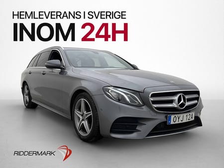 Mercedes-Benz E 220 T d AMG Wide Dragkrok Kamera Ambient