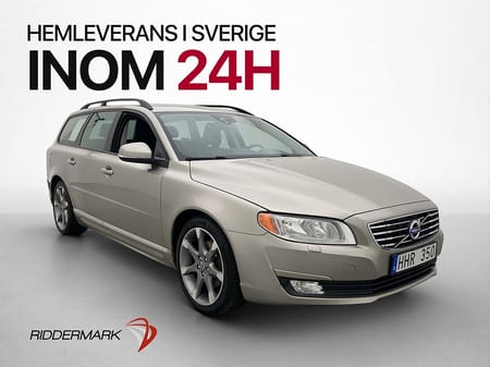 Volvo V70 D2 115hk Kinetic Värmare Dragkrok Halvskinn
