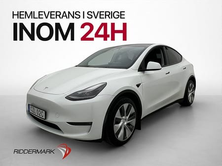 Tesla Model Y Long Range AWD Dragkrok Värmepump Svensksåld