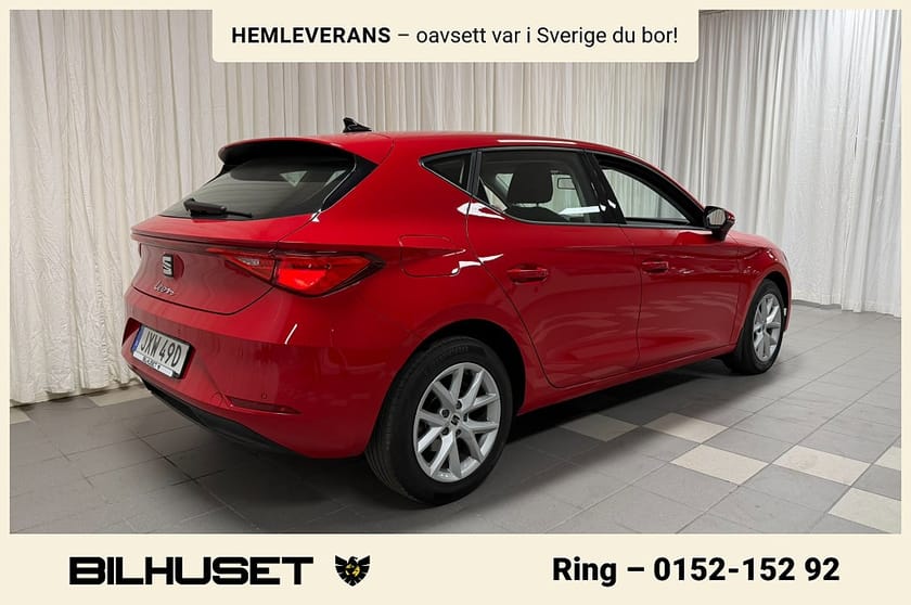 Bild 2 av SEAT Leon 1.5 TGI Style AUTO M-VÄRMARE P-SENSORER MOMS/VAT