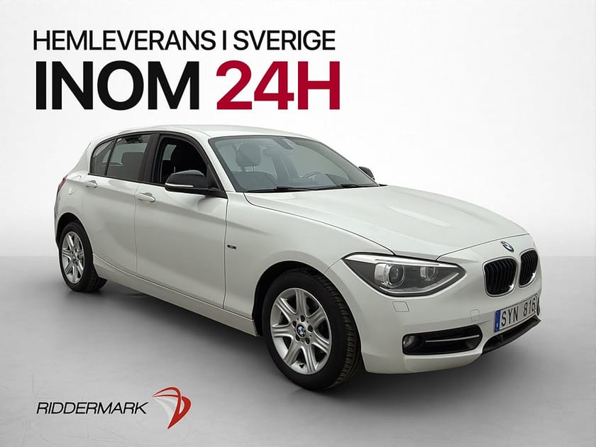 Bild 2 av BMW 116i 116 136hk Sport line Motorvärmare Farthållare