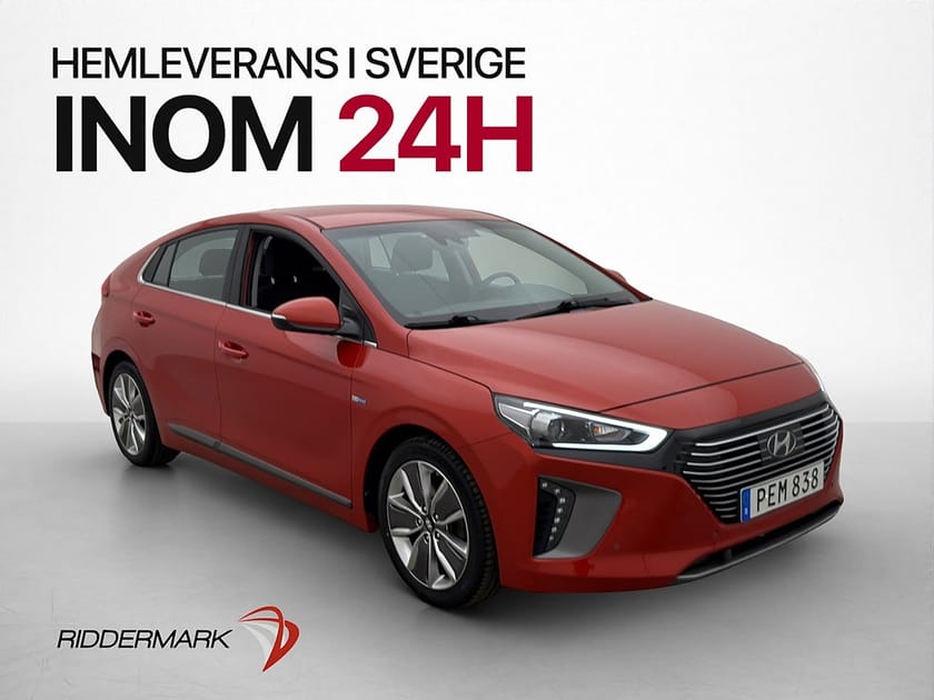 Bild 1 av Hyundai Ioniq Hybrid 141hk Premium Kamera Navi CarPlay