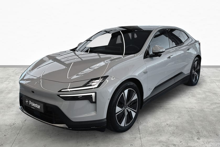 Bild 1 av Polestar 4 Long Range Single Motor Företagsleasing från 7259kr/månad exkl moms. Inkl VINTERHJUL