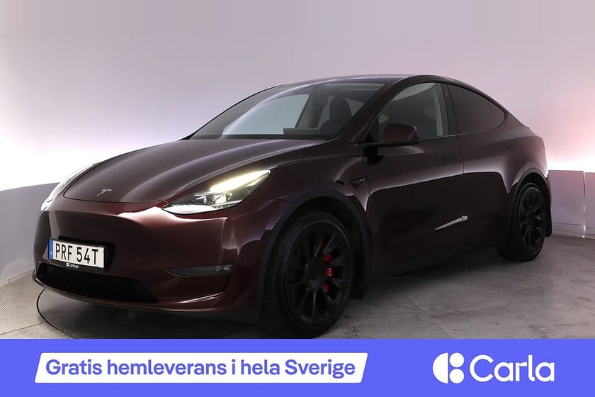 Bild 1 av Tesla Model Y Long Range AWD Uppg. Autopilot Panorama Drag