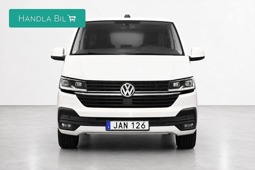 Bild 2 av Volkswagen Transporter 2.0 TDI Aut L2H1 Drag D-Värm Moms 150hk