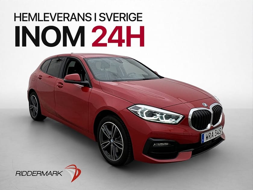 Bild 1 av BMW 118i 118 136hk Sport line Cockpit H/K HUD Värmare Kamera