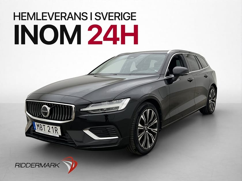 Bild 1 av Volvo V60 Recharge T6 AWD Core Bright Värmare Dragkrok 360°