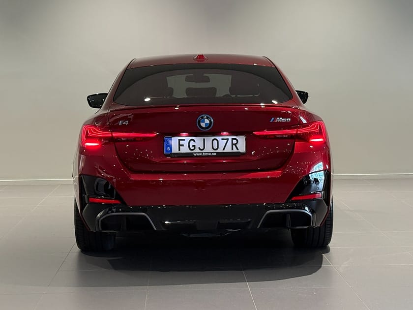 Bild 4 av BMW i4 M60 xDrive Gran Coupé Fully Charged Innovation Drag Adpt Farth 19"