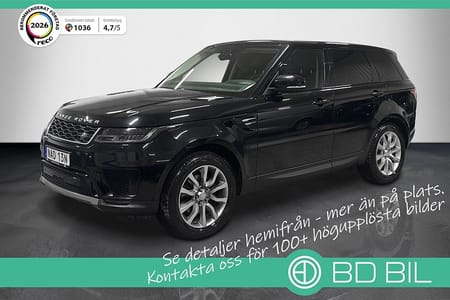 Land Rover Range Rover Sport 3.0 SDV6 4WD PANO KAMERA MERIDIAN KAMPANJ 3,95% RÄNTE
