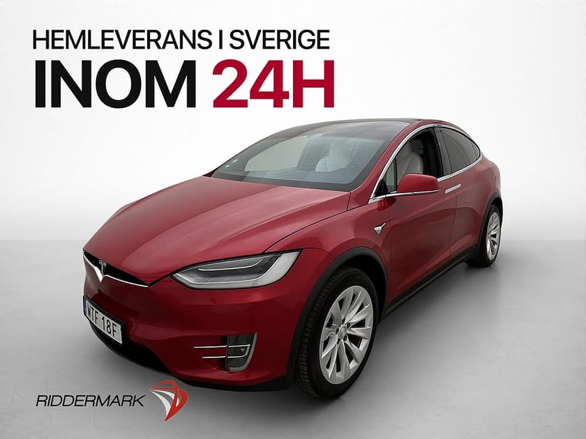 Bild 3 av Tesla Model X Long Range Autopilot Ljus Interiör Dragkrok