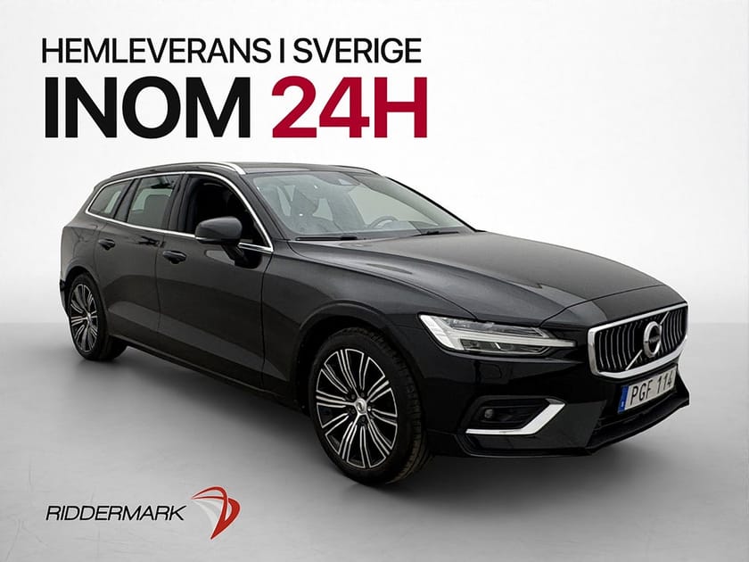 Bild 1 av Volvo V60 D4 Inscription Pano H/K Skinn  Kamera Värmare Drag
