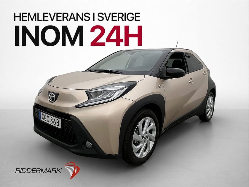 Bild 1 av Toyota Aygo X 1.0 72hk Pulse Kamera Navi CarPlay Adapti-Fart