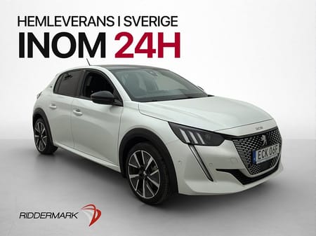 Peugeot e-208 136hk GT Kamera CarPlay Halvskinn CarPlay