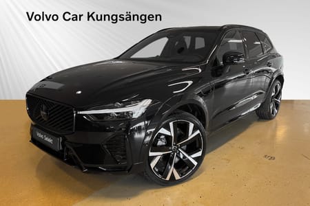 Volvo XC60 T6 Plus Black Nordic Edition Bowers 22" Luftfjädring Lounge Massage Pano 360-kamera Drag Selekt