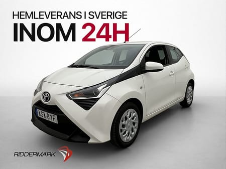 Toyota Aygo 1.0 VVT-i 72hk X-PLAY Kamera Farthållare CarPlay