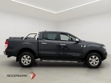 Ford Ranger Dubbelhytt Limited 170hk 4x4 Värmare Drag Diff ALMECO Moms