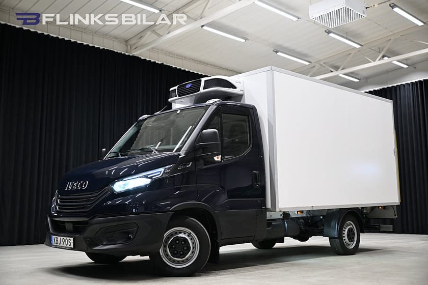 Bild 1 av Iveco Daily 35-140 Chassi Cab 136HK Automat|Kylbil|Carrier|Nattkyla|Lågmil|Leasbar