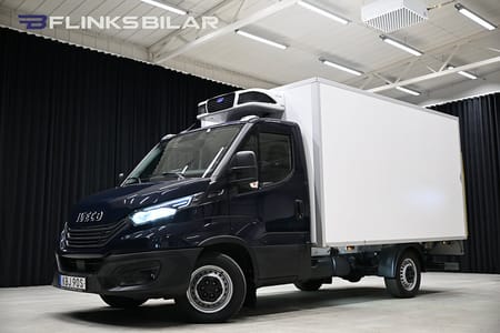 Iveco Daily 35-140 Chassi Cab 136HK Automat|Kylbil|Carrier|Nattkyla|Lågmil|Leasbar