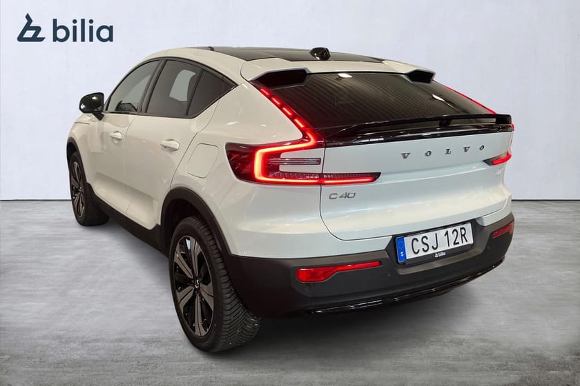 Bild 2 av Volvo C40 Recharge Plus Dragkrok halvautomatisk Mörkt tonade rutor 5 st