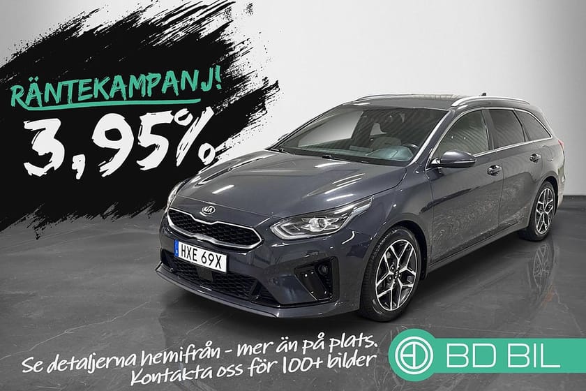Bild 1 av Kia Ceed Sportswagon SW 140HK GT-LINE BACKKAMERA DRAG KAMPANJ 3,95 RÄNTA