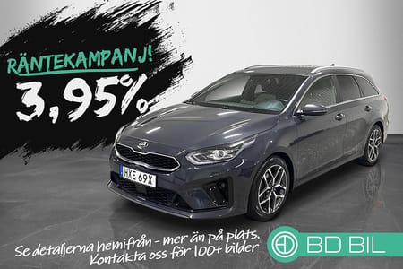 Kia Ceed Sportswagon SW 140HK GT-LINE BACKKAMERA DRAG KAMPANJ 3,95 RÄNTA