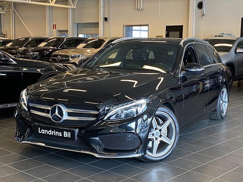 Bild 1 av Mercedes-Benz C 220 T d 220d, 9G-T, AMG-Line, dragkrok