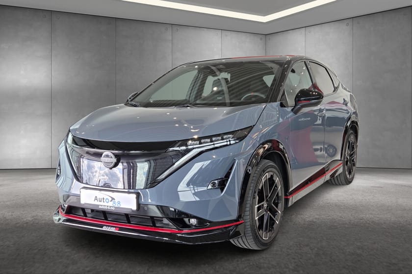 Bilde 1 av Nissan Ariya Nismo e-4ORCE Sports SUV 4x4 Styling App Kamera ++