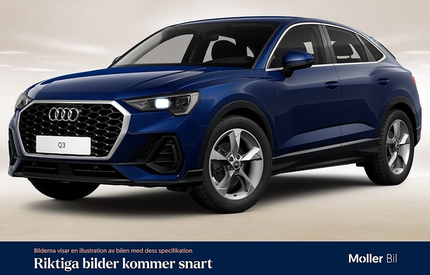 Bild 1 av Audi Q3 Sportback 35 TFSI Proline Adv/ B-kamera/19''/Metallic