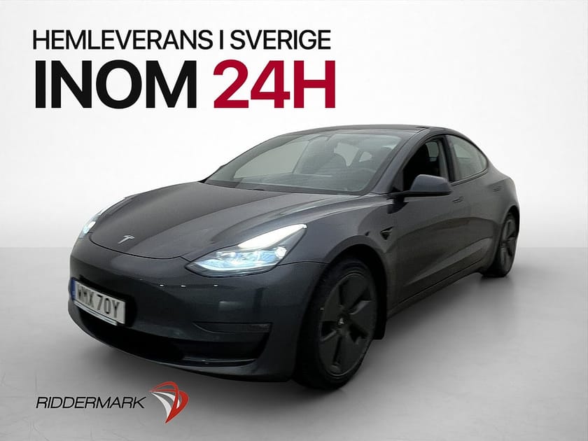 Bild 4 av Tesla Model 3 Long Range AWD Dragkrok Värmepump Pano