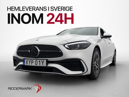 Mercedes-Benz C 220 d 200hk AMG Värm Kamera Alcantara Navi