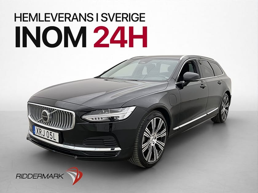 Bild 1 av Volvo V90 Recharge T6 AWD 350hk Plus Bright Läder Drag