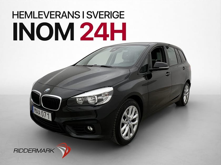 Bild 3 av BMW 220d Gran Tourer 220 190hk Advantage 7-Sits Skinn Dragkrok