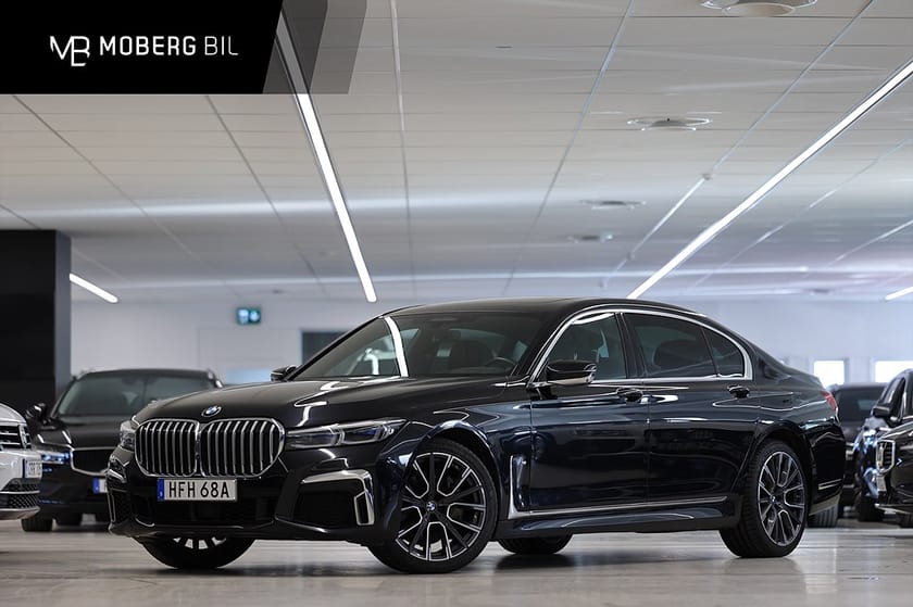 Bild 1 av BMW 730Ld 286hk M Sport HUD H/K Sky Lounge Soft-Close 360 MOMS