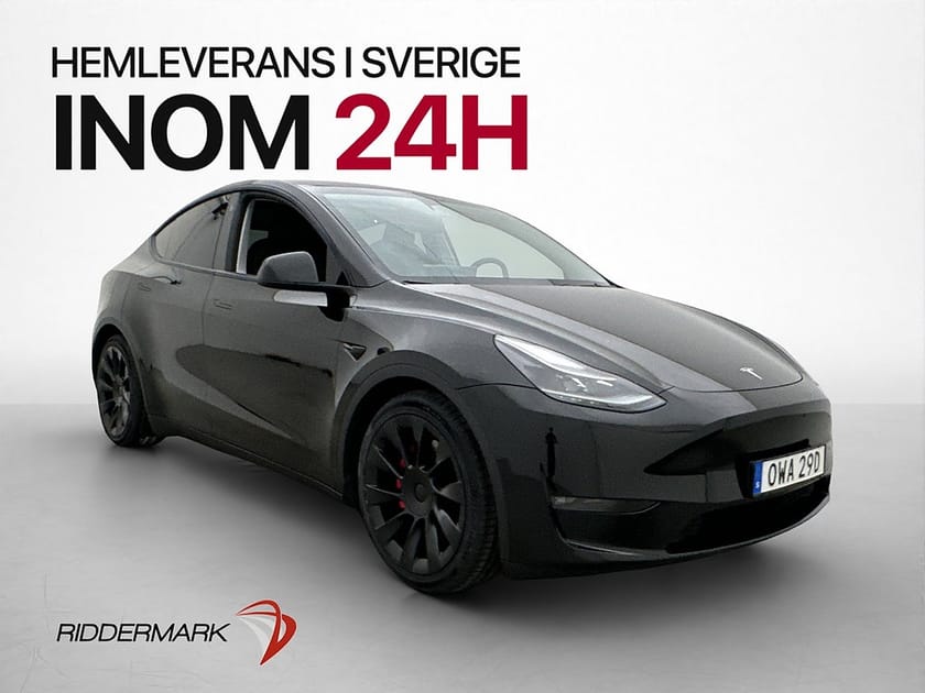 Bild 1 av Tesla Model Y Performance AWD 534hk Kamera Autopilot Pano