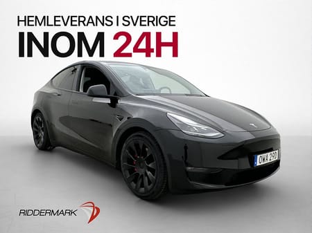 Tesla Model Y Performance AWD 534hk Kamera Autopilot Pano
