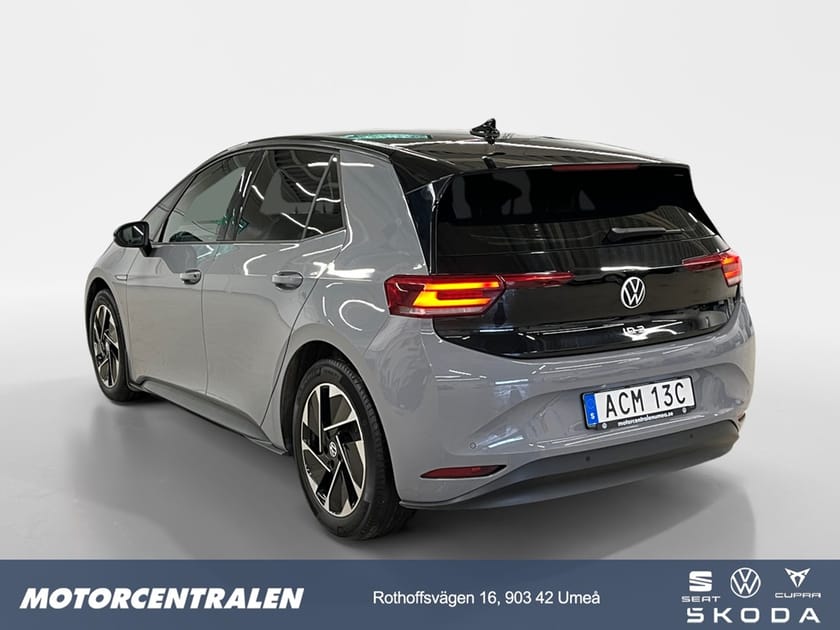 Bild 3 av Volkswagen ID.3 Pure Performance Performance, 150hk/Backkamera/Ink.v.hjul