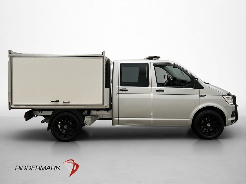 Bild 2 av Volkswagen Transporter Chassi Dubbelhytt 4M Värm Drag Påbyggna Moms