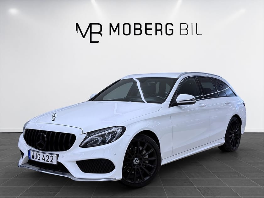 Bild 1 av Mercedes-Benz C 220 T d 170hk Helg på Moberg! AMG Line Drag