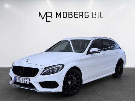 Mercedes-Benz C 220 T d 170hk Helg på Moberg! AMG Line Drag