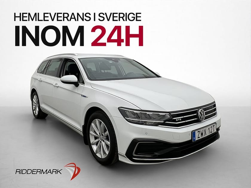 Bild 3 av Volkswagen Passat Sportscombi GTE 218hk Cockpit Navi Kamera CarPlay Drag
