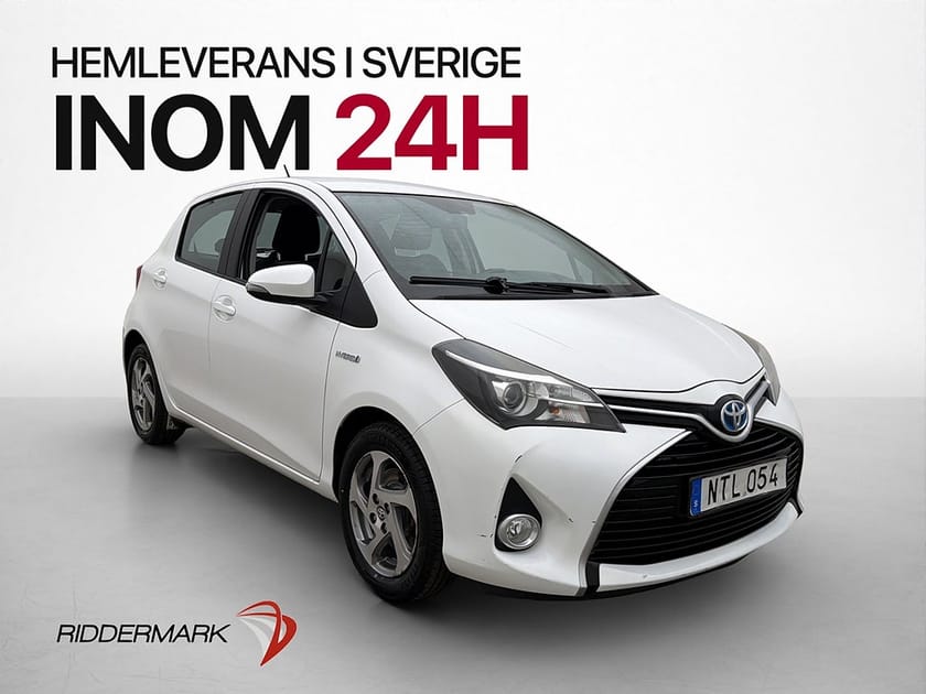 Bild 1 av Toyota Yaris Hybrid 101hk Active Kamera Farthållare 0,33l/mi