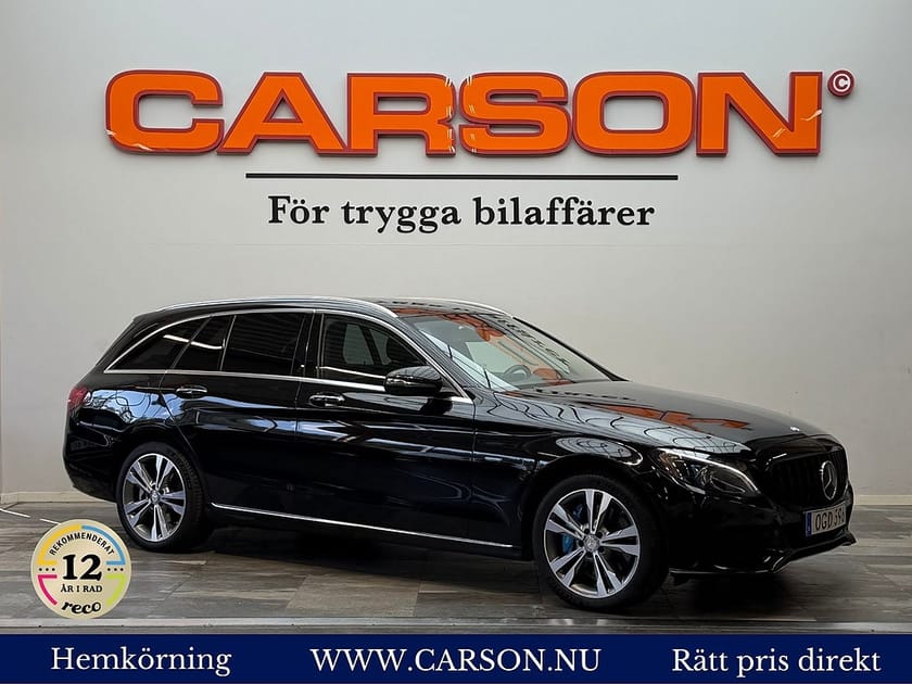 Bild 1 av Mercedes-Benz C 350 T e *HÖSTREA*350 Aut Burmester Luftfjädring Drag ACC