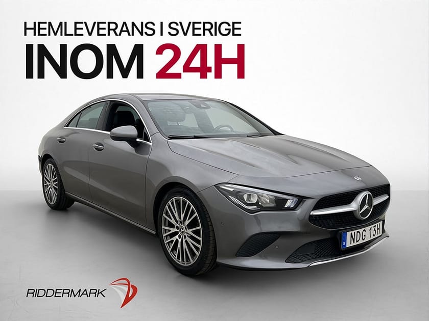 Bild 1 av Mercedes-Benz CLA 180 d Coupé 116hk Progressive Wide Kamera
