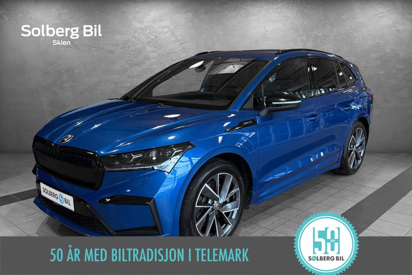 Bilde 1 av Škoda Enyaq 85x Sportline 85X/ CRYSTAL/ HENGER.F/ 20''/ ACC