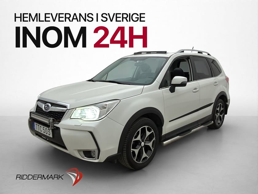 Bild 1 av Subaru Forester 2.0 4WD 241hk Dragkrok Pano H/K Läderklädsel