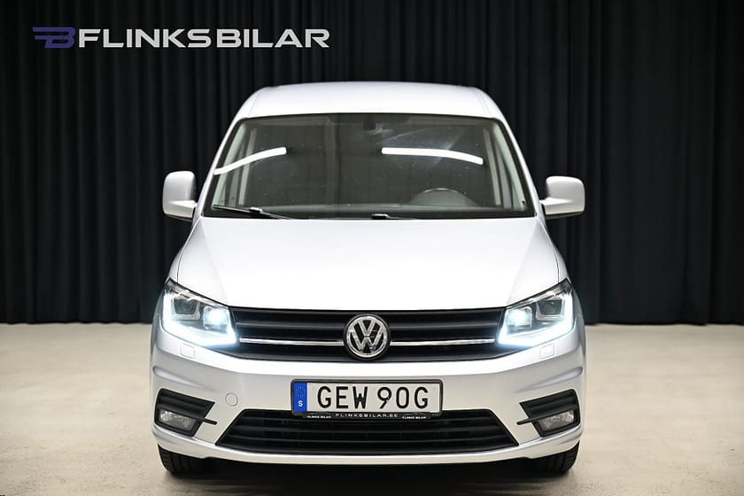 Bild 4 av Volkswagen Caddy Maxi Van DSG 102HK Nedlackad|LED|Inredd|Drag|Värmare|Leasbar