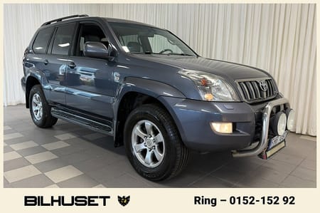 Toyota Land Cruiser 3.0 D-4D 4x4 AUT 7-SITS DRAG TAKLUCKA