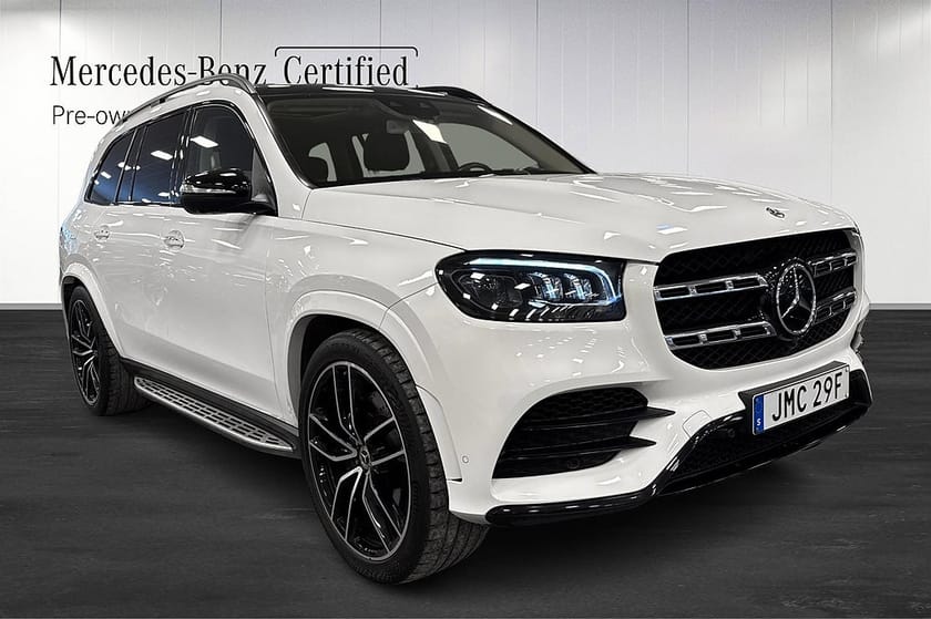 Bild 2 av Mercedes-Benz GLS 400 d 4MATIC AMG Drag Airmatic Panorama 7-Sits