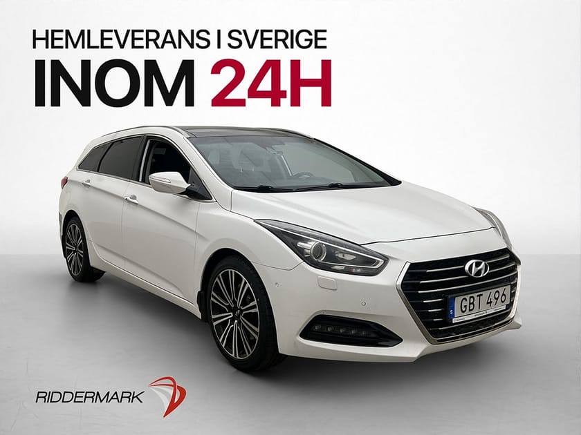 Bild 1 av Hyundai i40cw CRDi 141hk Premium Pano Infinity Kamera Navi